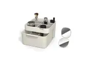 Joseph & Joseph Make Me Up Compact Mirror Brush Cosmetic Storage Organiser Set