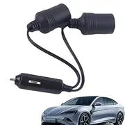 Car Adapter Splitter | 2-Way Car Outlet Splitter | 12/24V Fast Auto Gadgets, Heavy Duty Plug, Power Charging Port for Trucks, Trailers