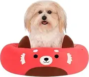 Squishmallows Original 20-Inch Cici The Red Panda Pet Bed - Small-Sized Ultrasoft Official Plush Pet Bed for Dogs and Cats