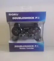 Black Wireless Bluetooth Game Controller for Sony PS3 - Video Game Pad - NEW