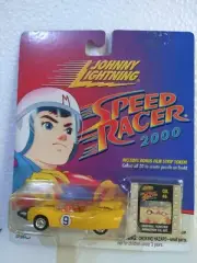 Johnny Lightning Speed Racer #9 with cell strip #6 NIP