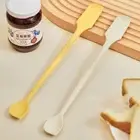 4Pcs Heat Resistant Jam Scraper Double-Headed Butter Spreader Jar