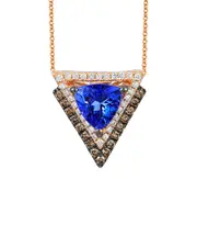 Le Vian Chocolatier 14K Rose Gold 1.31 ct. tw. Diamond & Tanzanite Necklace