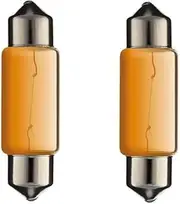 cyclingcolors 2 x bulbs 5 W 10 x 36 24 V orange light bulb car motorcycle moped scooter tractor truck van