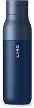 LARQ Bottle Twist Top - Vacuum Insulated Stainless Steel Water Bottle with Award-Winning Design, Thermos Bottle (500ml, Monaco Blue)