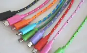 Braided Charger Cable for MICRO USB Samsung Galaxy S7+ S6 LG HTC Nokia Motorola
