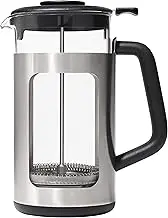 OXO Brew Stainless Steel French Press Coffee Maker – 8 Cup / 32oz