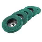 5Pcs Nylon Fiber Flap Wheels Polishing Buffing Wheel Scouring Pad Grinding8634