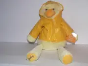 Scentsy Buddy Duck Wellington w Rain Coat Plush Stuffed Animal 15" NO SCENT Pack