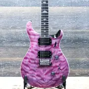 PRS SE Custom 24 Quilt Violet Quilted Maple Top Electric Guitar w/Bag #G076727