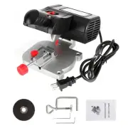 Mini Miter Saw Electric Power Table Benchtop Cut-Off Chop Max 45 Degree Cutti...