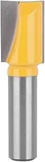 1/4pcs 8MM Shank Cleaning Bottom Bit Router Bit Woodworking Milling Cutter for Wood Bit Face Mill Carbide Cutter End Mill(8x12x20)