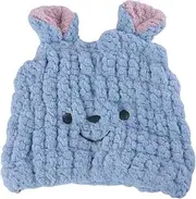 Healeved Baby Shower Cap Boys and Girls Absorbent Hair Drying Hat Sleep Bonnet Bath Towel Hat
