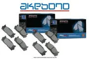 [FRONT+REAR] Akebono Pro-ACT Ultra-Premium Ceramic Brake Pads USA MADE AK98265