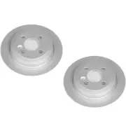 SET-P15EBR1056EVC-2 Powerstop Brake Discs 2-Wheel Set Rear for Mini Cooper 07-16 (for: Mini)