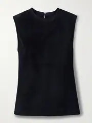 [STOULS] STOULS - Miuccia Suede Tank - Midnight blue - x large x large Blue