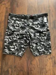 Ecko unltd. Shorts Black Spacedye Camo Cargo Belted Men’s Size 48 NWT A4