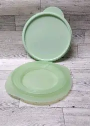 NEW Tupperware Flat Out Bowl With Lid Collapsable Sealed Leak Proof 4 Cups