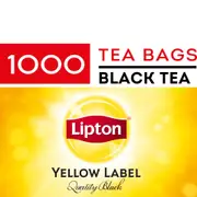 Lipton Tea Bags - Black - Yellow Label Quality Tagged Carton 1000