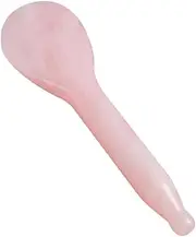 Gogogmee Massage Board Jade Roller Tool Long Handle Face Neck Shoulder Foot Massage Natural Stone for Therapy