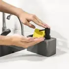 Imitation Marble Sponge Holder Soap Dispenser Pump Bottle Kitchen