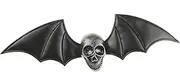 [Glamour Girlz] Womens Girls Mens Fancy Dress Up Party Role School Play Cosplay Costume Hen Do Halloween Deeley Bopper Hair Clip Grip Barrette Goth Steampunk Black Satan Vampire Devil Skull Bat Ears Horns Wings