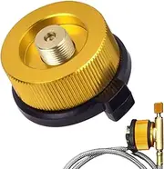 Camping Stove Adapter - Propane Refill Adapter Safe Leak-Gases Adapter,Reusable Converter, Stove Adapter, Stove Accessories with Compact Design For Picnics