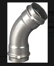 1'' Viega ProPress Stainless 304 85457 1 inch 45 Elbow