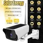 Solar Panel Security Camera System 1080P Wireless Home WiFi Outdoor Night Vision
