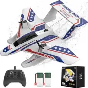 DEERC 3CH Amphibious RC Plane for Water, Land & Air, Remote Control Airplane ...