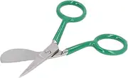 Tufting Carpet Scissors, Carpet Cutter Easy to Grip Carpet Cutter Tools Duckbill Shaped Mini Portable for Decal Work for Rug Making (Green)