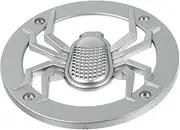 SUPVOX Silver Spider Web Speaker Dust Cover Mesh Decorative Circle for Car Speakers Protective Ring