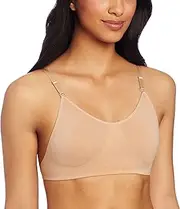 [Capezio] Women's Seamless Clear Back Bra with Transition Straps