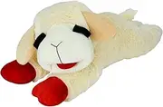 Multipet 48388 Multipet's Officially Licensed Lamb Chop Jumbo White Plush Dog Toy, 24-Inch