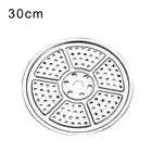 18-34cm Stainless Steel Steaming Plate Compartment Large Boiler Steaming Sheet