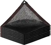 Rectangle Pool Leaf Net Cover Garden Shade Mesh Netting Sun Shade Cloth Outdoor Patio with Reinforced Gromments Resistant Sun Shade Net for Above Ground Swimming Pool(7x8m/23.0x26.2ft)