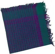 [generic] 33'' Plaids Pattern Bandana Head Scarf for Women Men Square Turban Head Scarf Punk Head Wrap