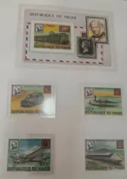 NIGER Scott# 474-478 ** MNH Sir Rowland Hill 1979