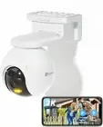 2K Outdoor Security Camera Wireless, Solar Security Camera, 360 PT Wifi Camera,
