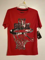 And1 Basketball Cut Above Boys Shirt M(8)