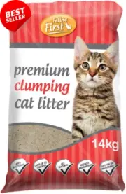 Clumping Cat Litter 14Kg Scoopable Odour Control Low Dust Easy Clean