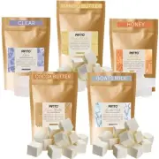 Pre-Cut Melt and Pour Soap Base Sampler (5 lbs) │ Cut-Up Pieces of Soap Base ...
