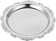 ABOOFAN Vintage Jewelry Dish Elegant Decorative Tray for Serving Snacks Desserts Jewelry Display Artistic Craftsmanship and Multipurpose Home Decor