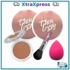 2x Thin Lizzy 6 IN 1 Professional Powder LIGHT Plus Brush and Sponge pink - New