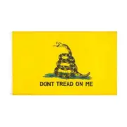 Don't Tread on Me 3x5FT Flag Banner Gadsden Tea Party Patriot Conservative USA