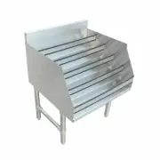 Omcan USA 43479 Underbar Liquor Bottle Display Rack, 5-Tiered