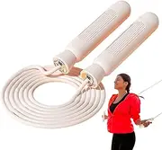 Weighted Jump Rope - Adjustable Skipping Rope With Ball Bearings,Exercise Equipment for Home Gym Exercise Sports Cardio Playground School Park Outdoor Activities