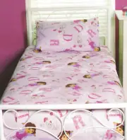 Dora the Explorer Sheet Set Girls Sheets Bedding Boots Monkey Pink Dora Sheets