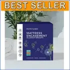 AllerZip King Size Waterproof Mattress Protector - Smooth & Machine Washable