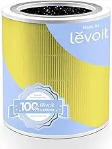 LEVOIT Core 400S-P Air Purifier Pet Allergy 3-in-1 Replacement Filter, Activated Carbon, Core400S-RF-PA (LRF-C401-P-YUS), 1 Pack, Yellow